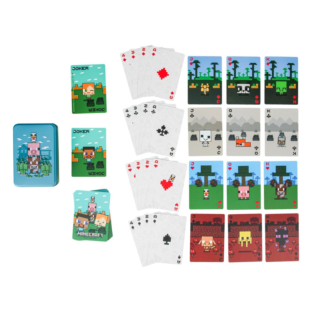 Minecraft animals žaidimų kortos