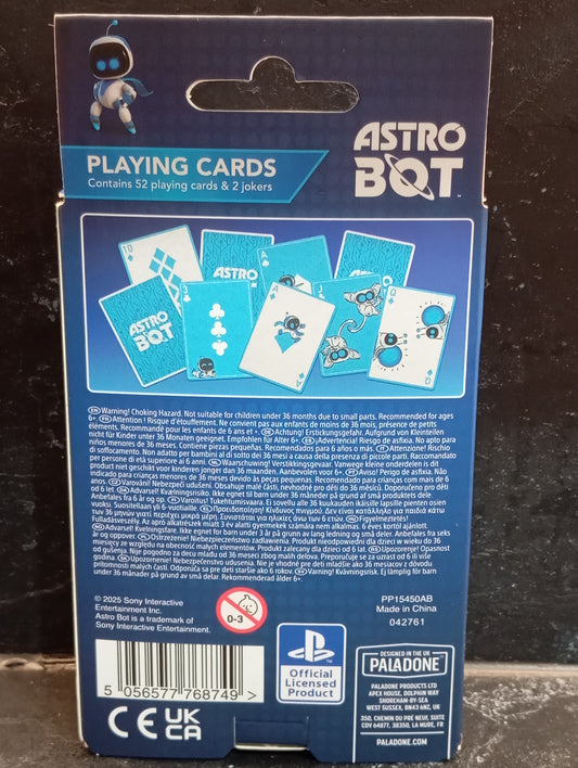 Astro Bot žaidimo kortos